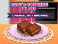 Permainan Kelas Memasak Sara: Brownie Kacang Caramel talian