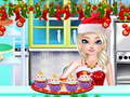 Permainan Sister Princess Pembuat Cupcake Krismas talian