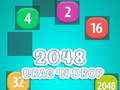 Permainan 2048 Seret dan Lepas talian