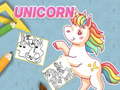 Permainan Buku Mewarnakan Unicorn talian