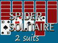 Permainan Spider Solitaire 2 Suit talian