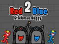 Permainan Pelukan Stickman Merah dan Biru 2 talian