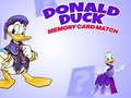 Permainan Perlawanan Kad Memori Donald Duck talian