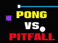 Permainan Pong vs Pitfall talian