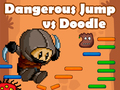 Permainan Lompatan Berbahaya vs Doodle Jump talian