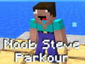 Permainan Parkour Noob Steve talian