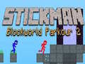 Permainan Parkour Stickman Blockworld 2 talian