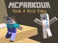 Permainan MCParkour Noob dan Bayi Noob talian