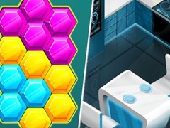 Permainan Permainan Puzzel Hexa Blast talian