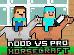 Permainan Noob vs Pro HorseCraft talian