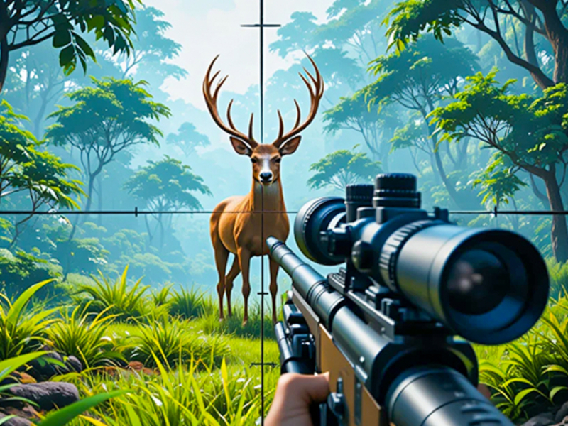 Memburu rusa hutan 🕹️ Main dalam talian di Sgames