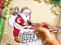 Permainan Mewarna Krismas Santa talian