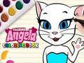 Permainan Buku Mewarnai Talking Angela talian
