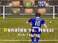Permainan Messi vs Ronaldo Kick Tac Toe talian