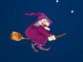 Permainan Penerbangan Perempuan Sihir Halloween talian