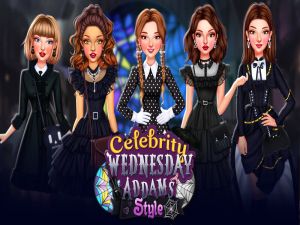 Permainan Gaya Addams Rabu Selebriti talian
