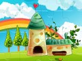 Permainan Puzzl Ilustrasi Musim Bunga talian