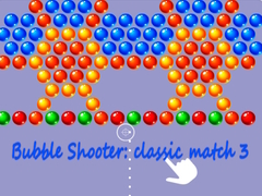 Permainan Bubble Shooter: perlawanan klasik 3 talian