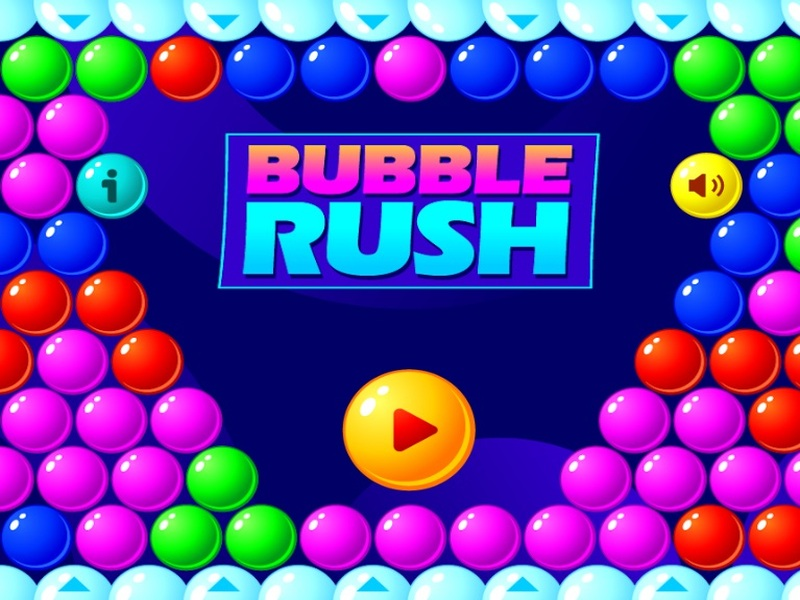 Permainan Bubble Rush talian