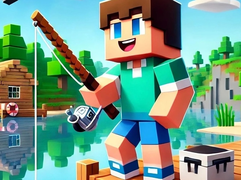 Permainan Noob Fun memancing talian