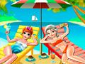Permainan Selfie Pantai Elsa dan Anna talian