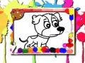 Permainan Buku Mewarna Anjing talian