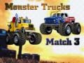 Permainan Trak Monster Padankan 3 talian