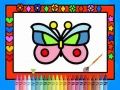 Permainan Warna dan Hiasi Kupu-Kupu talian