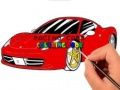 Permainan Buku Mewarna Kereta Lumba talian
