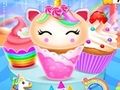 Permainan Reka Bentuk Memasak Cupcake Unicorn dan Puteri Duyung talian