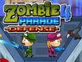 Permainan Pertahanan Perarakan Zombie 4 talian