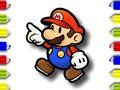 Permainan Kembali ke Sekolah: Mewarnakan Mario talian
