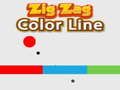 Permainan Garis Warna ZigZag talian
