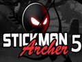 Permainan Penembak Panah Stickman 5 talian