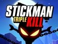Permainan Stickman Triple Kill talian