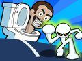 Permainan Stickman vs Tandas Skibidi talian