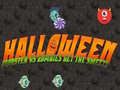 Permainan Halloween: Monster Vs Zombie talian