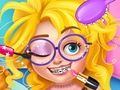 Permainan Salon Makeup Gadis Nerd talian