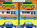 Permainan Kereta Kartun Cari Perbezaannya talian