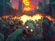 Permainan Zombie Siege. io talian