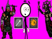 Permainan Stickman memilih tindakan talian