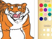 Permainan Buku Pewarna Harimau talian