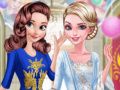 Permainan Bola Arendelle Anna dan Elsa talian