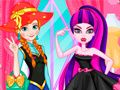 Permainan Puteri vs Gadis Monster talian