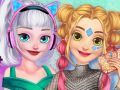 Permainan Fesyen Masa Depan Elsa dan Rapunzel talian