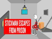 Permainan Stickman melarikan diri dari penjara talian