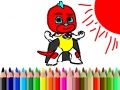 Permainan Kembali ke Sekolah: Mewarna Budak Mask talian