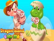 Permainan Pulau Dragon Idle 3d talian