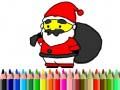 Permainan Kembali ke Sekolah: Mewarna Santa Claus talian