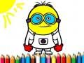 Permainan Buku Mewarna Monster Comel talian